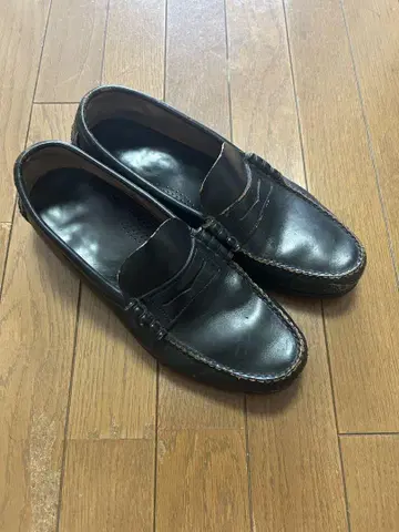 REGAL 블랙 가죽 로퍼 28.0cm used 가죽