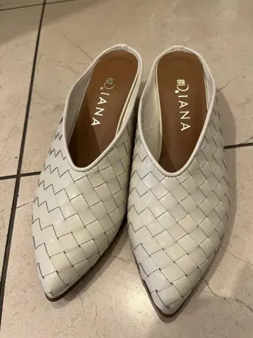 [거의 미사용] Diana 뜨개질 디자인 샌들 23.5cm