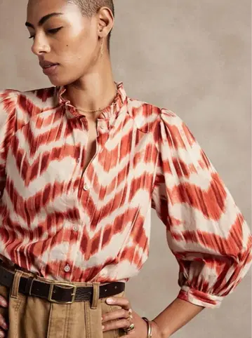 BANANA REPUBLIC 라미 블라우스