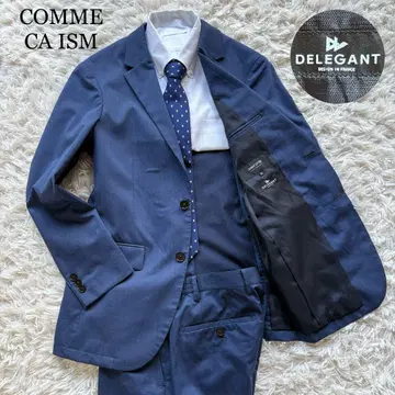 새상품급 COMME CA ISM 수트 DELEGANT 스트레치 네이비 M