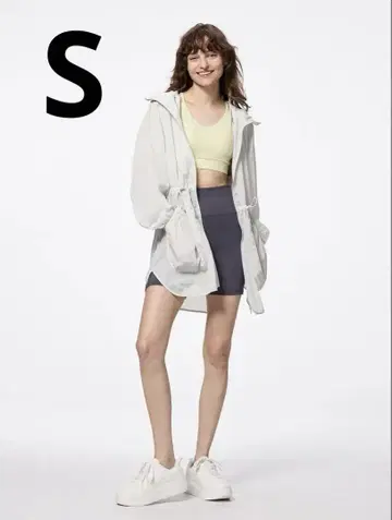 GU UV 컷 시어 포켓터블 후드티