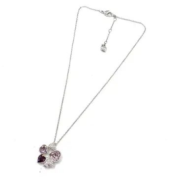 SWAROVSKI 스와로브스키 목걸이 초커 플라워 크리스탈