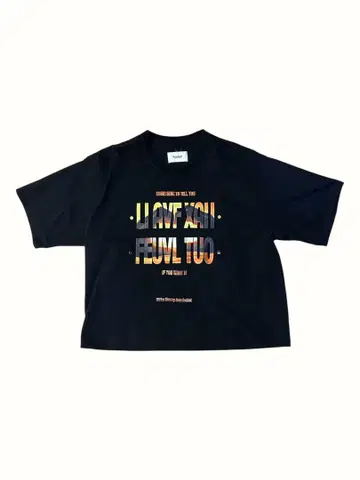 doublet 그래픽 프린트 티셔츠 블랙