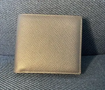 SMYTHSON 스마이손 'PANAMA' 2단 지갑 네이비