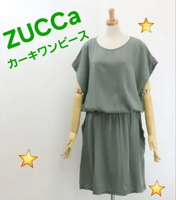 ZUCCa 카키 그린 원피스 ZU71FH011