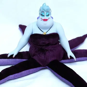 디즈니 스토어 인어공주 우르슬라 인형 피규어