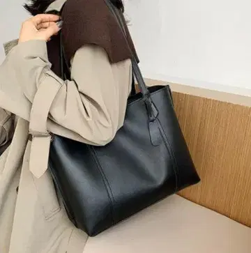 토트백 블랙 숄더백 출퇴근 통학