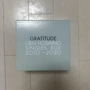 호시노 겐 GRATITUDE 싱글 박스 2010-2020