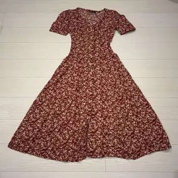 빈티지 원피스 꽃무늬 vintage 반팔