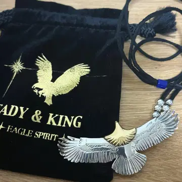 [컨디션 최상] tady&king 단종 머리 금 중형 이글