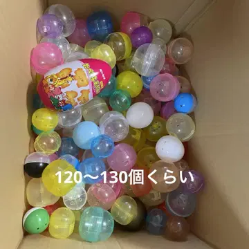 캡슐 토이 세트 다색 투명 빈 캡슐 120개에서 130개