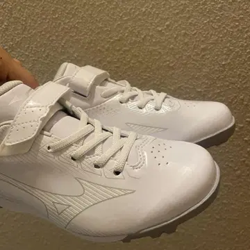 Mizuno 야구 스파이크 화이트 23.5