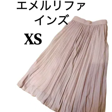 에멜리파인즈 플리츠 스커트 XS 더스티 핑크 라벤더