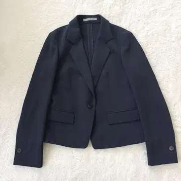 새상품급 Theory luxe 자켓 LIVE 2 네이비 40