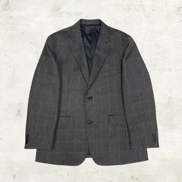 체크 무늬 테일러드 자켓 클래식 구조