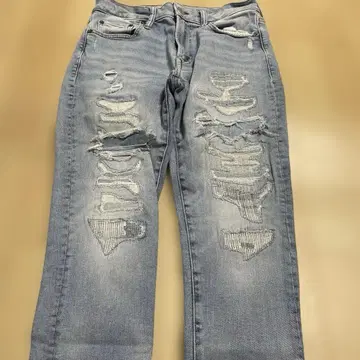 AMERICAN EAGLE 데님 데미지 진 L 사이즈 정도