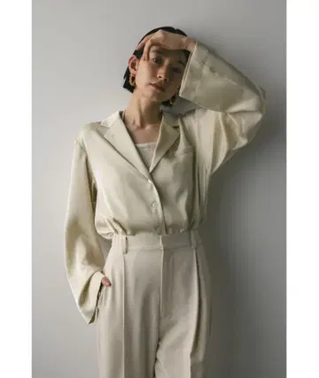 stylemixer 새틴 셔츠