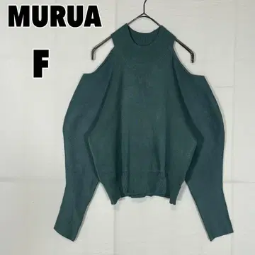 MURUA 무루아(F) 숄더 오픈 퍼프 니트