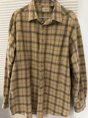 L.L.Bean 체크 무늬 긴팔 셔츠