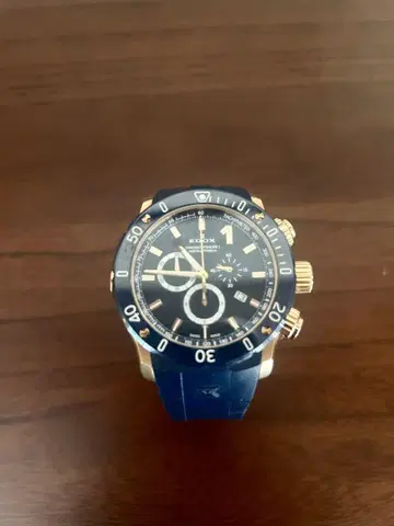 EDOX 에독스 크로노 오프쇼어 1 크로노그래프 쿼츠 남성용 손목시계
