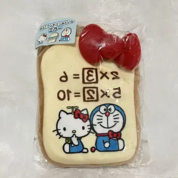 미사용품 암기빵 도라에몽 헬로키티 산리오 거울 레트로