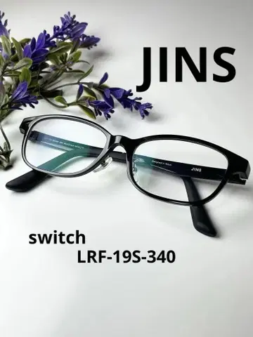 JINS LRF-19S-340 블랙 안경