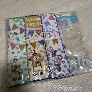디즈니 더피프렌즈 미니 타월 해피 마칭 팬