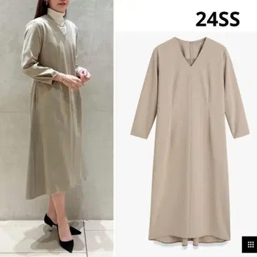 새상품급 theory luxe 24SS 정가 4.2만 워셔블 원피스 토프