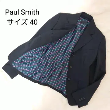[새상품급] Paul Smith 폴스미스 테일러드 자켓 도트 무늬 블랙