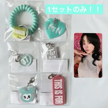 TWICE 팝업 워크숍 키링 트레이딩 카드 미나