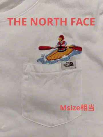 THE NORTH FACE 카약 자수 티셔츠 XL