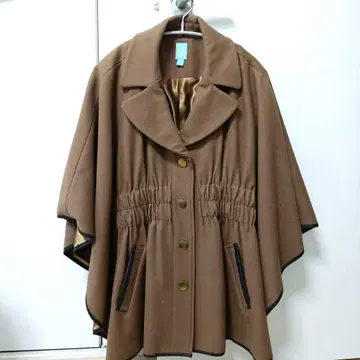 COOP BARNEYS NEWYORK 브라운 판초 S 사이즈