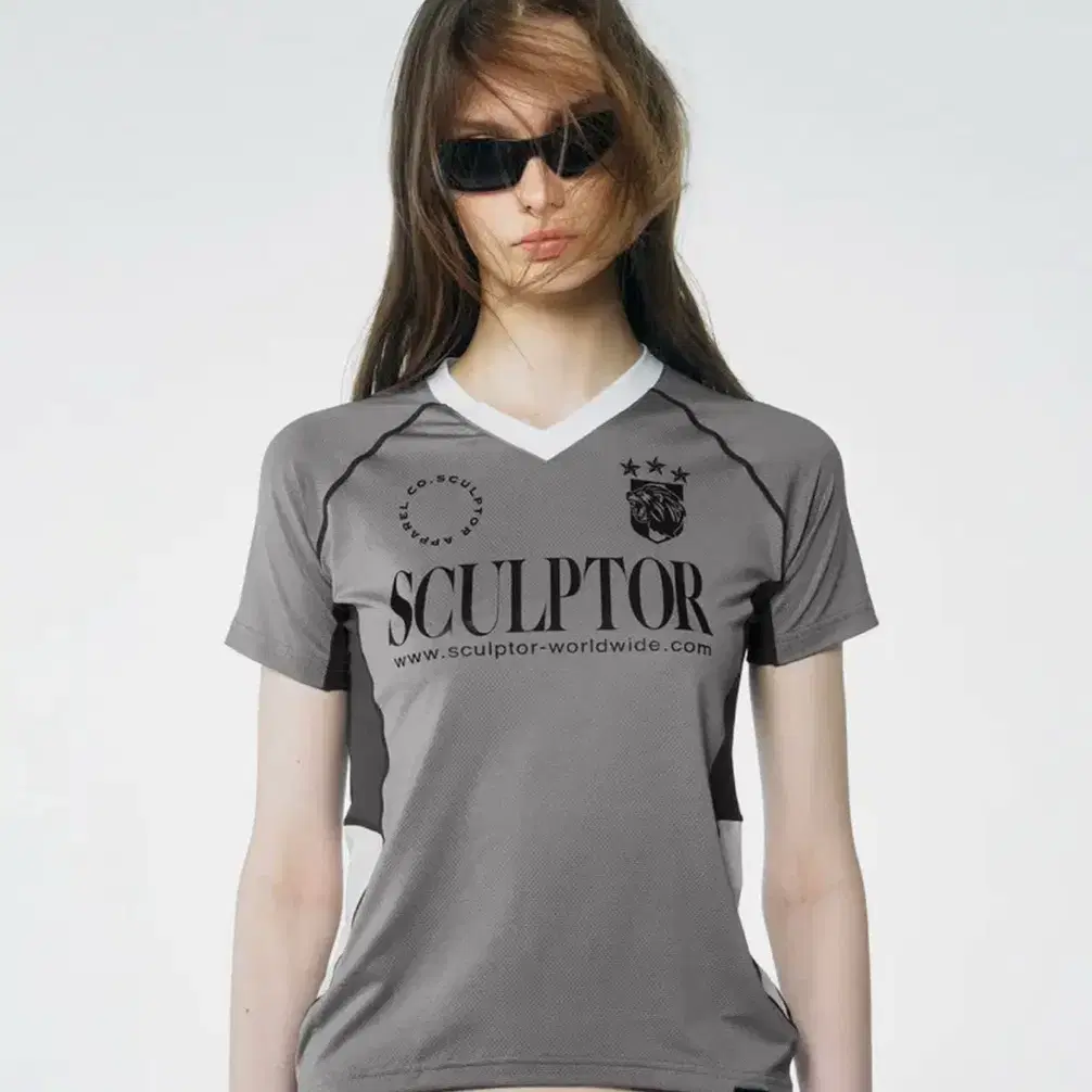 SCULPTOR | 스컬프터 Sculptor Corset U Neck Tee Ice Corset