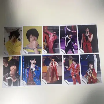 Hey! Say! JUMP 지넨 유이 공식 사진 10장 세트