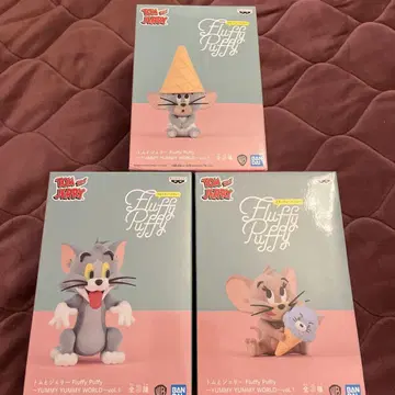 톰과 제리 Fluffy Puffy 3개 세트