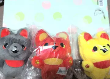 신 여우와 샐러리맨 봉제 인형 3종