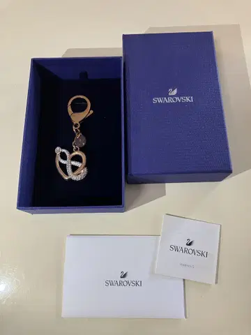 스와로브스키 인피니티 하트 백 참