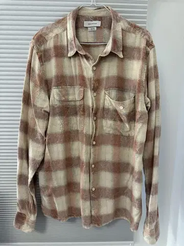URBAN OUTFITTERS 체크 무늬 셔츠 L