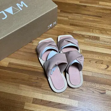 JVAM 샌들 38 SALMON 핑크