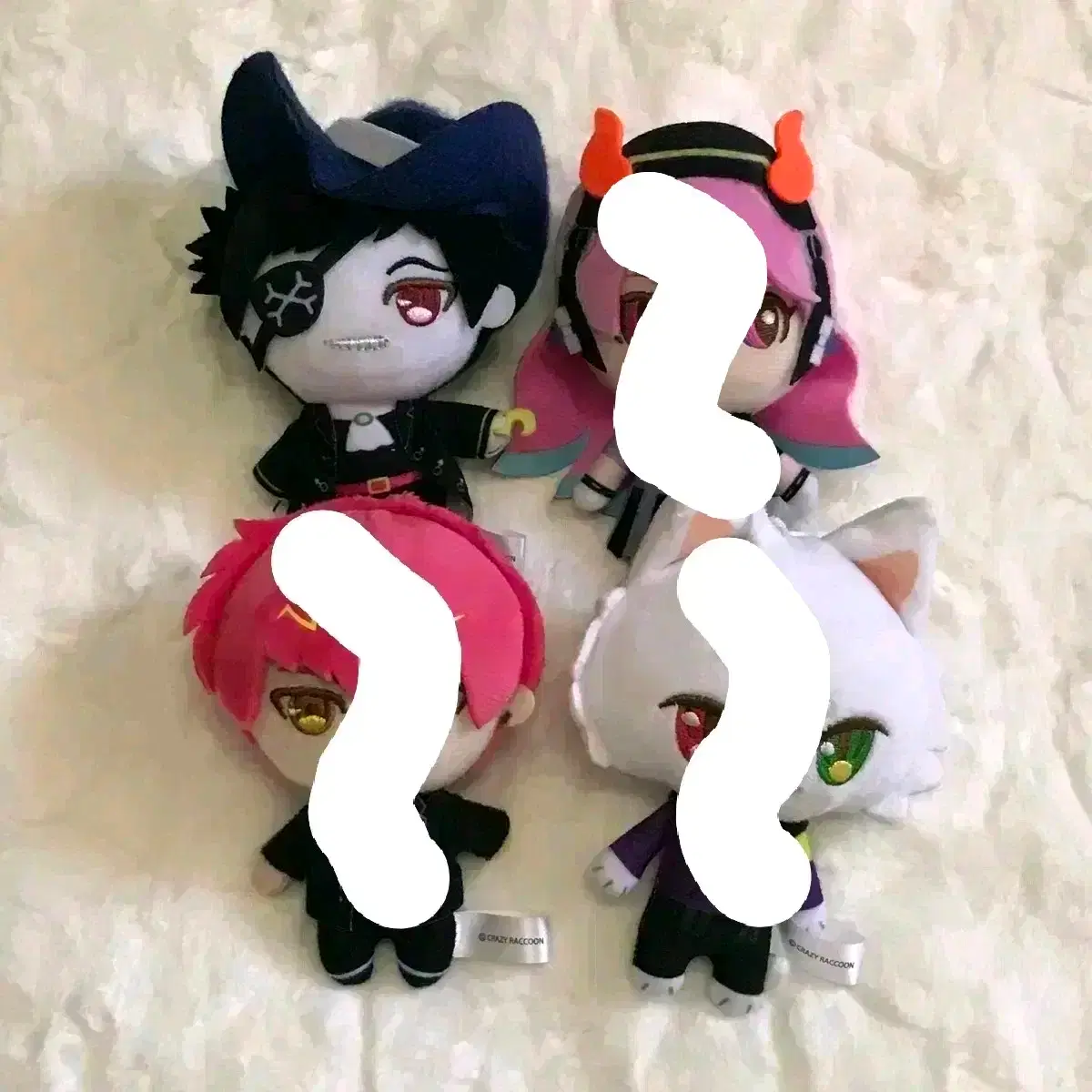 Crazy Racoon CR Mondo Plush CR on Bunjang Global Site.