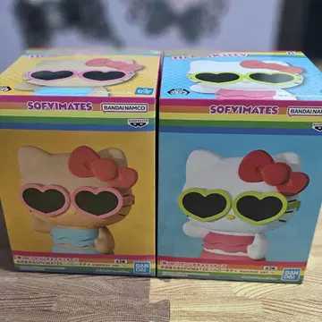 산리오 캐릭터즈 커다란 SOFVIMATES 헬로키티 2종 세트