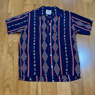 40s 50s 듀크 카하나모쿠 알로하 셔츠 오리지널 빈티지