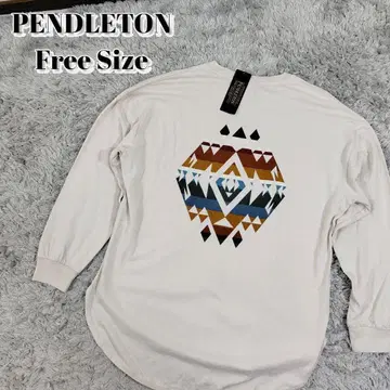 미사용 PENDLETON 긴팔 티셔츠 티셔츠 롱T