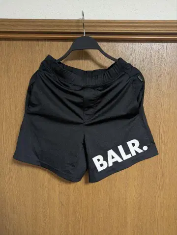 BALR. 블랙 숏팬츠 수륙양용