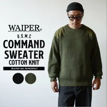 WAIPER COMMAND SWEATER 블랙