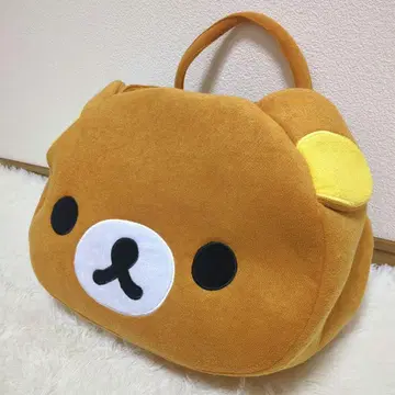 리락쿠마 특대형 페이스 보스턴 백