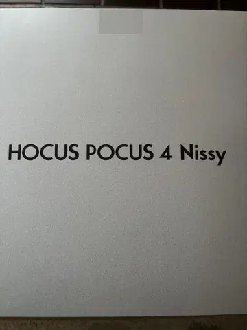 Nissy반 [ HOCUS POCUS 4 ] CD + Blu-ray