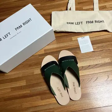PAM LEFT PAM RIGHT 샌들 그린 블랙 7