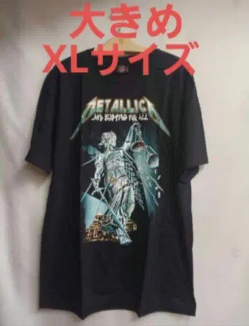 밴드 셔츠 METALLICA 메탈리카 XL 사이즈 (3L 정도)