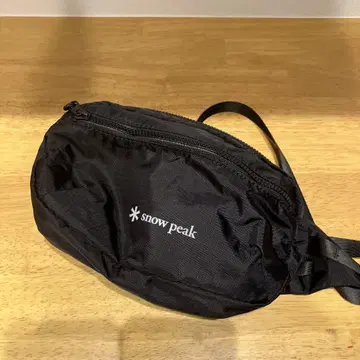 미크로 허리 파우치 원 블랙